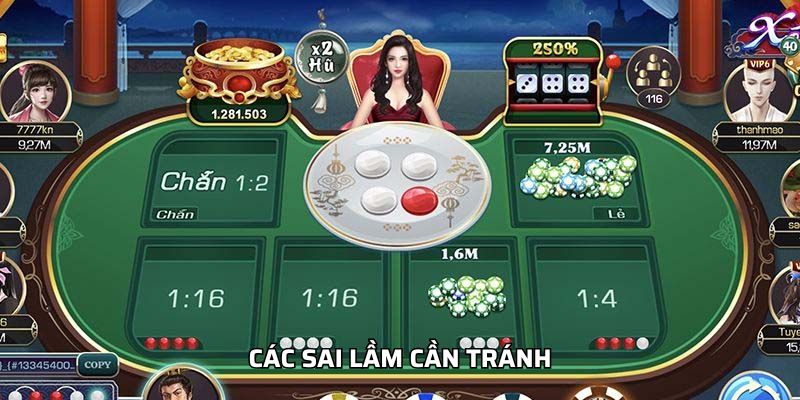Xóc Đĩa Online Tại JJ88 – Trải Nghiệm Chuẩn Sân Chơi Casino Các sai lầm cần tránh